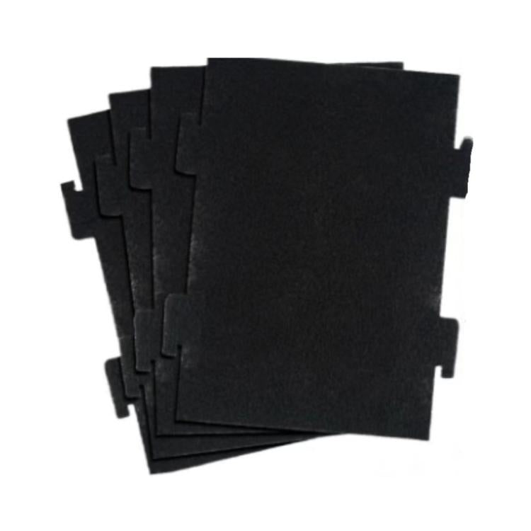 4pcs /Pack Microwave Filter Cotton For KitchenAid KMLS311HBL/ Whirlpool YKMLS311 YWML55011, WML75011, KMLS311HBL