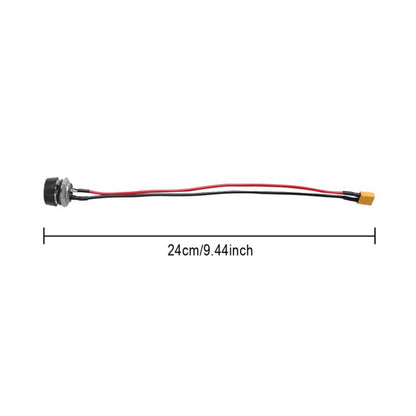 For INOKIM OXO OX Electrical Scooter Power Port Components GX16 3-Pin Aviation Header Charging Socket, X1671