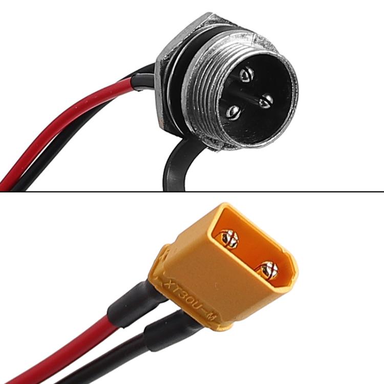 For INOKIM OXO OX Electrical Scooter Power Port Components GX16 3-Pin Aviation Header Charging Socket, X1671