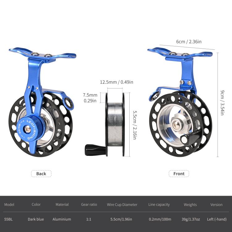 Aluminum Ice Fishing Reel Winter Fishing Reel, 28348