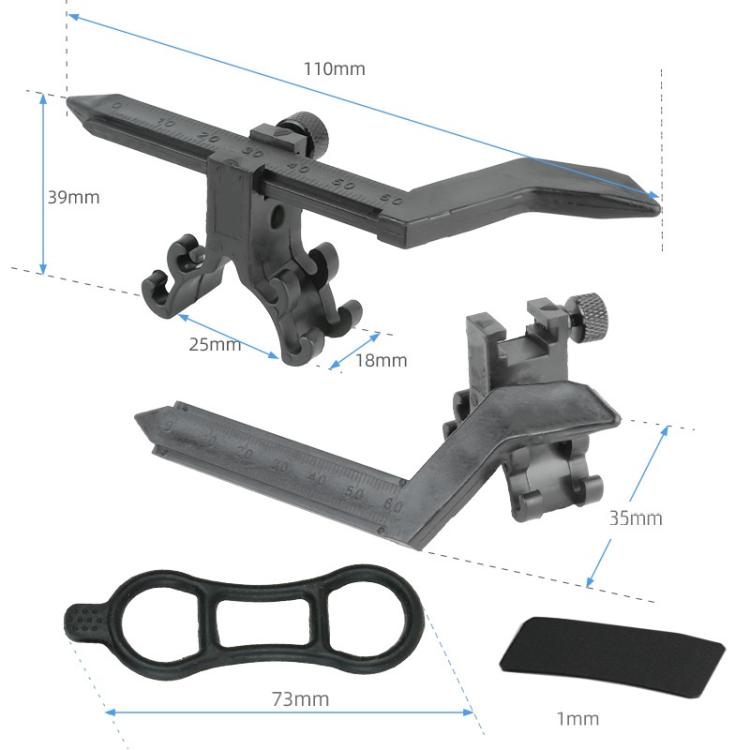 Bicycle Rim Adjustment Platform Correction Mechanical Tool, BT110A Black With Dial, BT110A Yellow With Dial, BT110B Black Without Dial, BT110B Yellow Without Dial