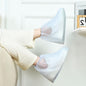 Outdoor Disposable Waterproof PVC Shoe Covers, Low-tube White, Mid-tube White