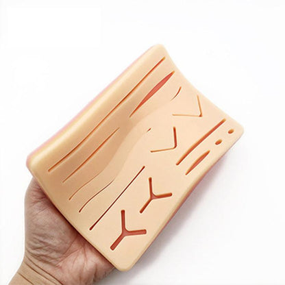 Anti-tear Silicone Wound Suture Training Model Surgical Suture Practice Simulated Skin Silicone Pad, FH2311001