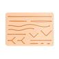 Anti-tear Silicone Wound Suture Training Model Surgical Suture Practice Simulated Skin Silicone Pad, FH2311001
