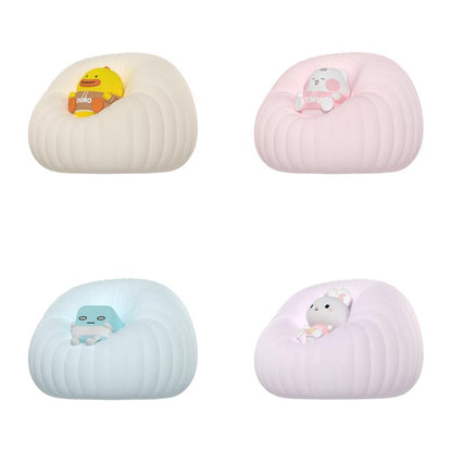 ICARER FAMILY  IF-YD01 Cartoon Silicone Night Light Bedroom Bedside Lamp Baby Feeding Lamp