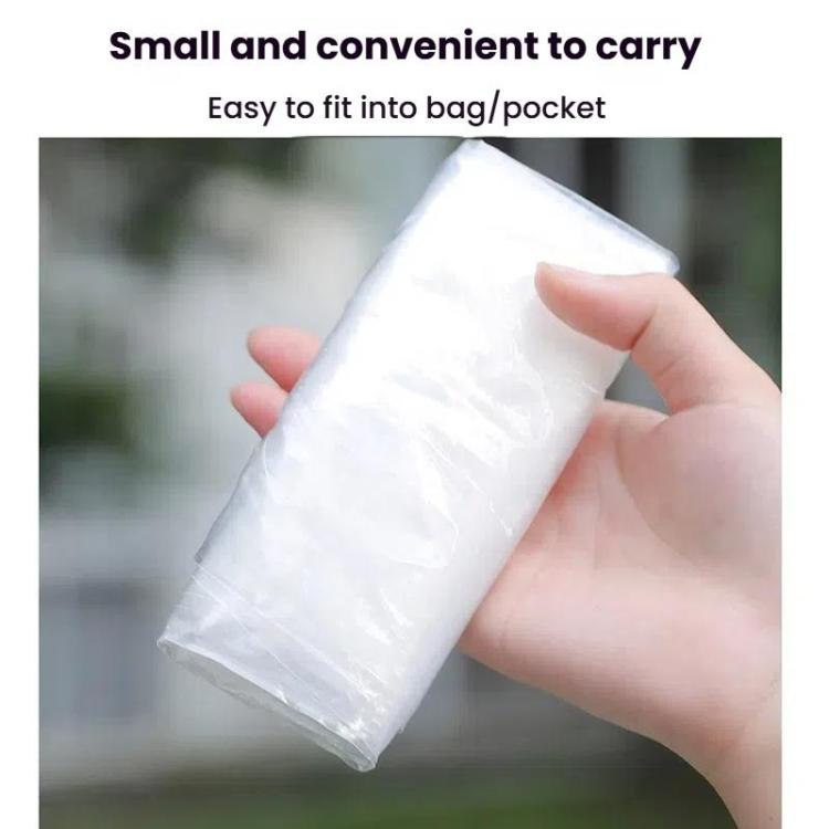 Outdoor Disposable PE High-Tube Rainproof Shoe Covers, 10pcs /Set
