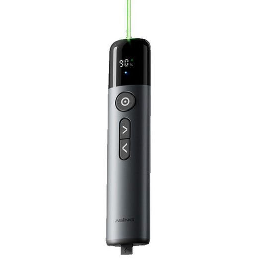 ASiNG A17 Pro Dual Mode Wireless Laser Presentation Pointer - USB/Bluetooth Rechargeable Adjustable Brightness, A17 Pro