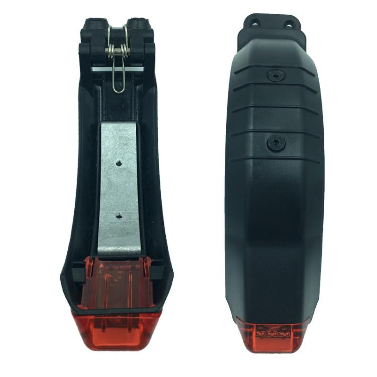 Rear Mudguard Rear Wheel Brake Fender With Safe Light For Carbon Fiber Scooter, 5.5 Inch, 6.5 Inch, 8 Inch
