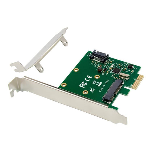 SUNWEIT ST58 PCIe X1 ASM1061 Single Port MSATA 6Gbps SSD Disk Storage Expansion Card, ST58