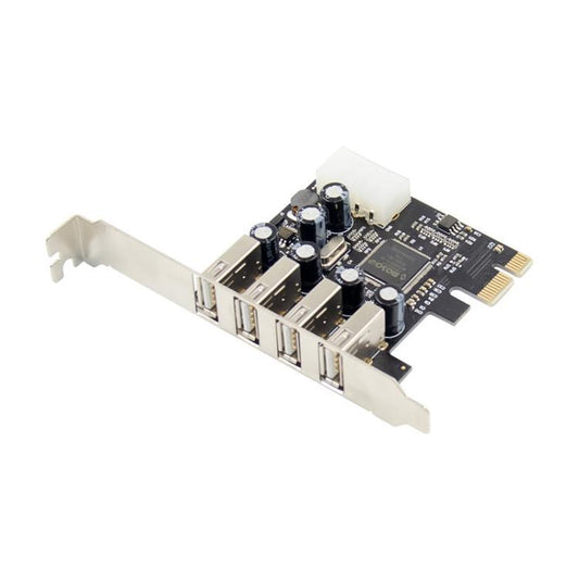 SUNWEIT ST623 PCIe x1 MCS9990 4 Ports USB2.0 Industrial Computer High Speed Expansion Card, ST623